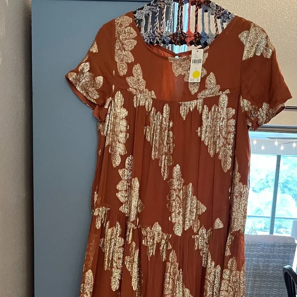 Anthropologie JOCASTA TIERED MAXI DRESS - Picture 5 of 6